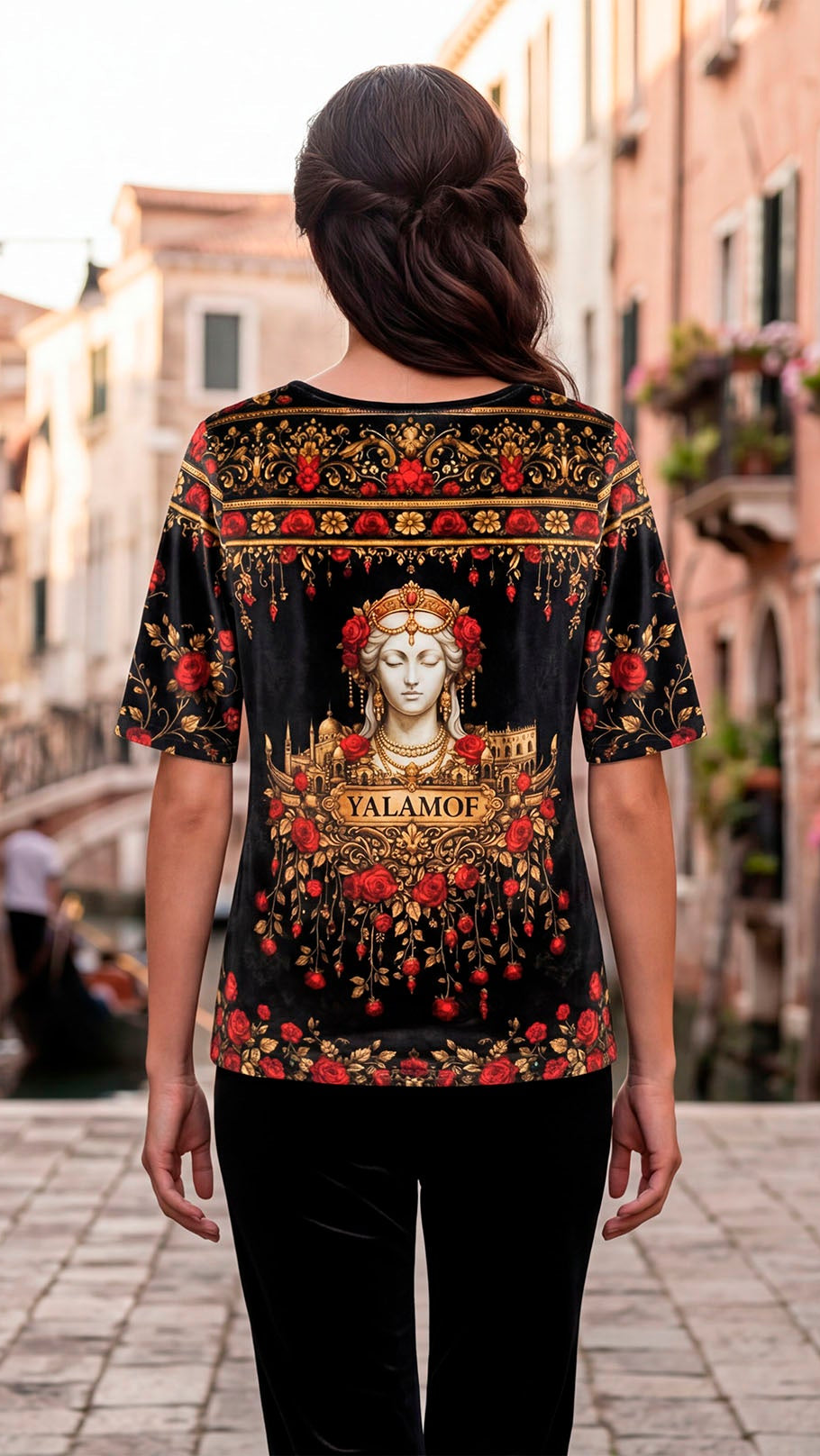 Блуза Кадифе в Черно