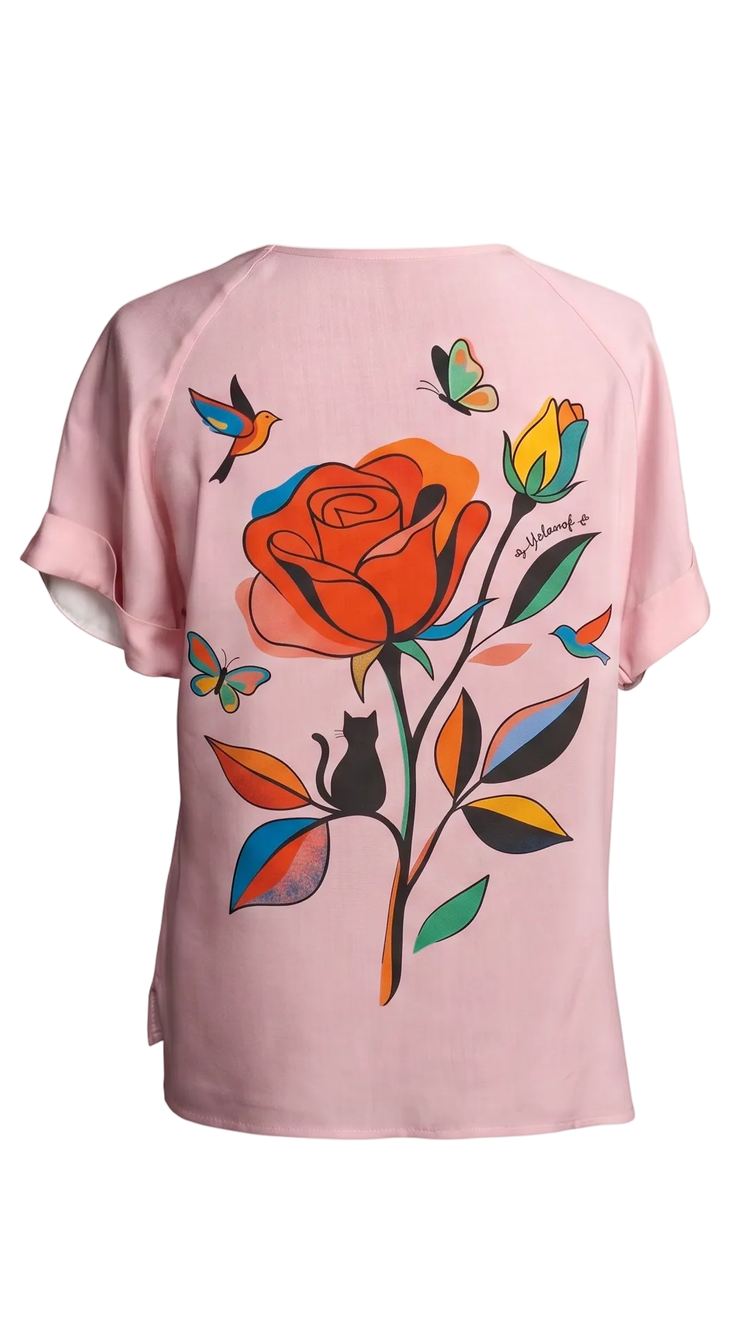 Sleeveless Dress with Venetian Motifs