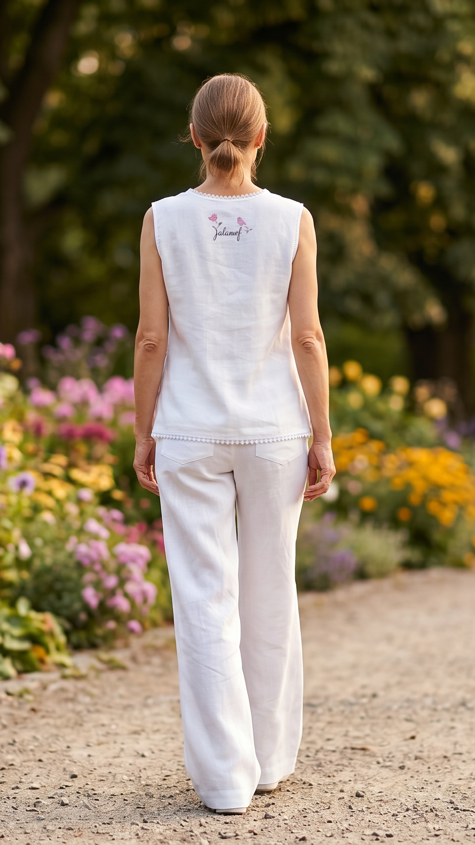 Summer Linen Maxi Dress Incanto