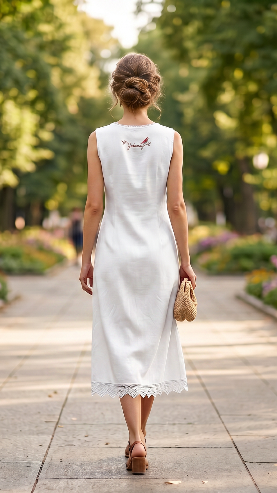 Summer Linen Maxi Dress Incanto