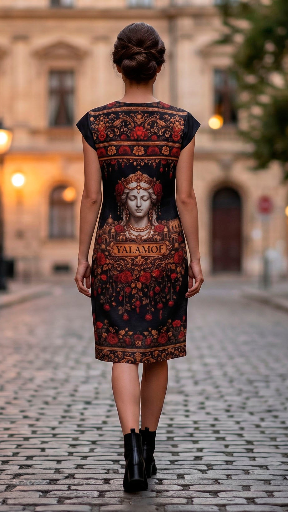 Ленена Винтидж Рокля Barocco