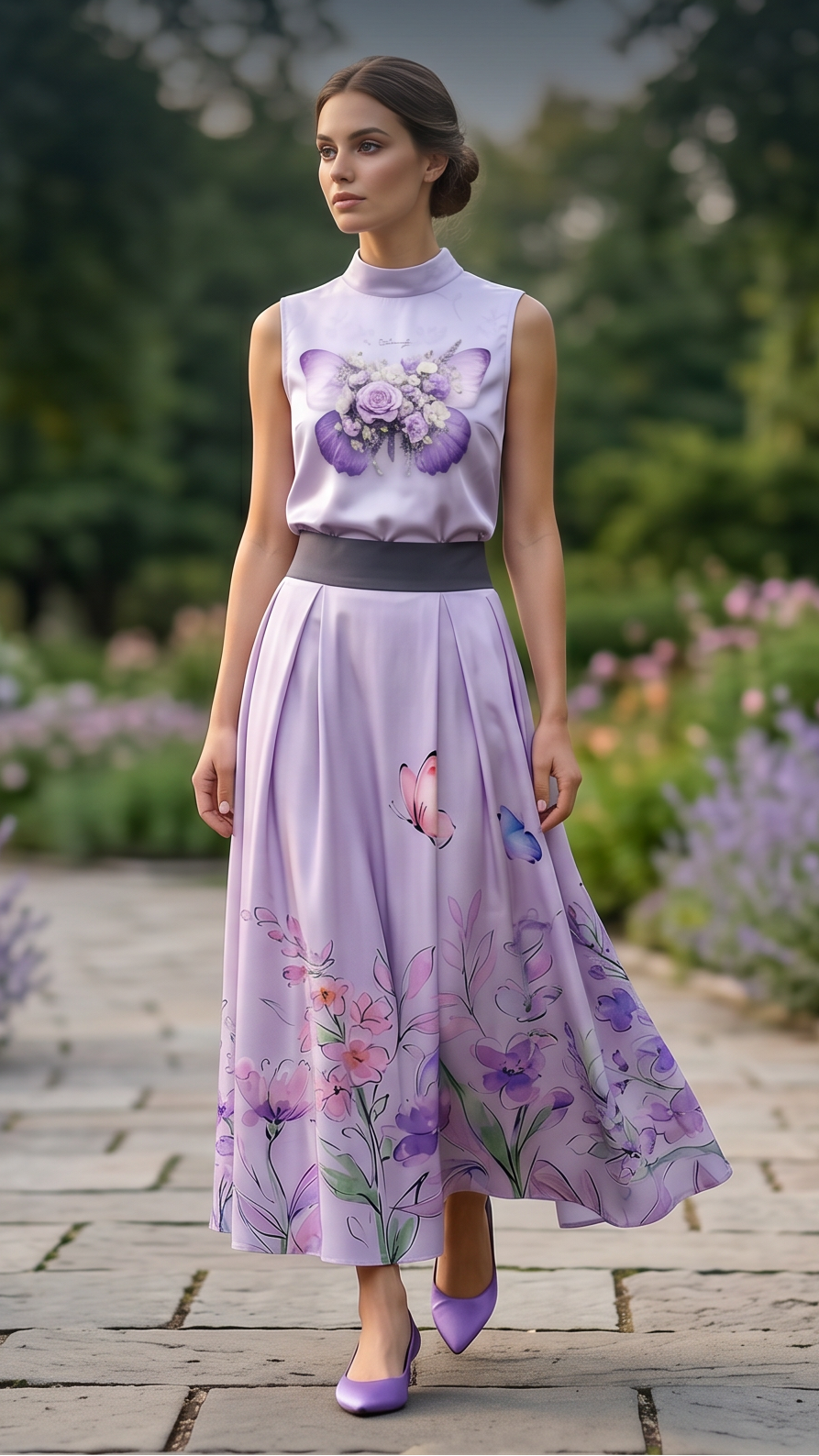 Long Skirt Impasto