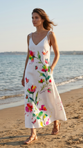 Summer Linen Maxi Dress Incanto