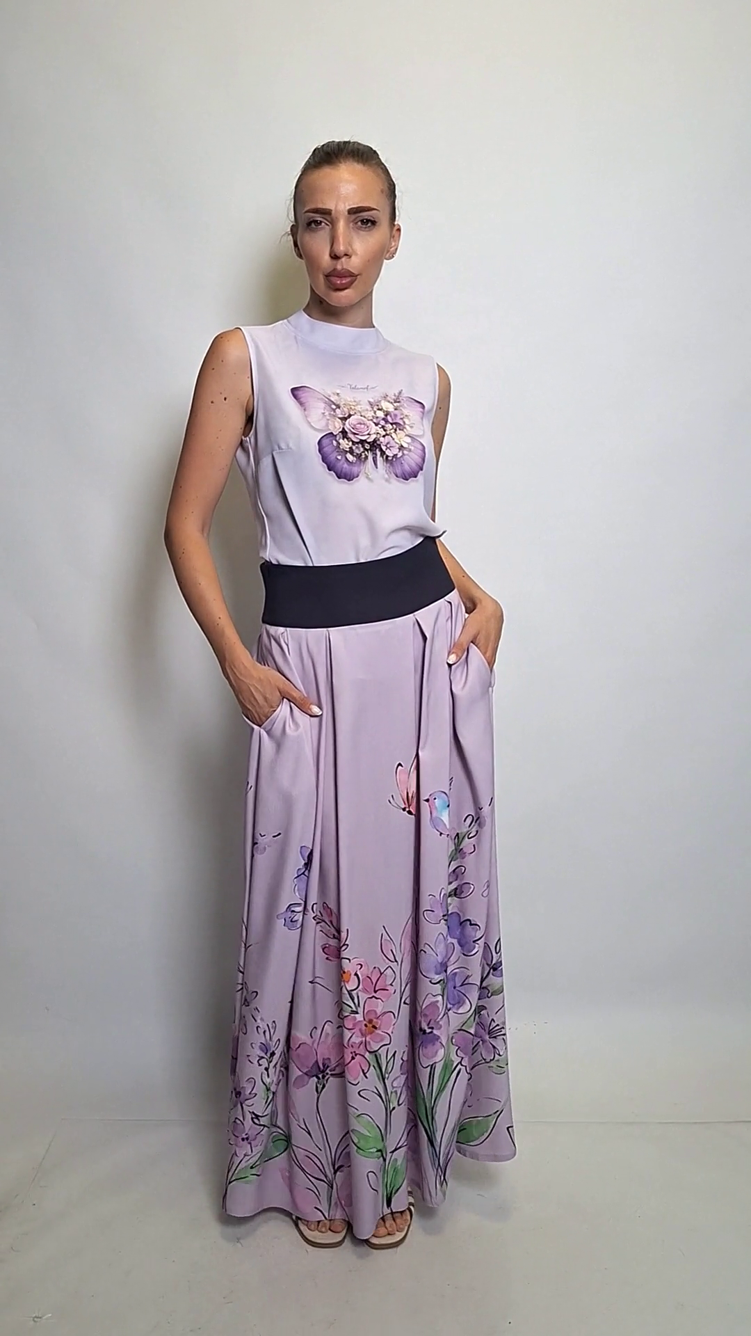 Long Skirt Impasto