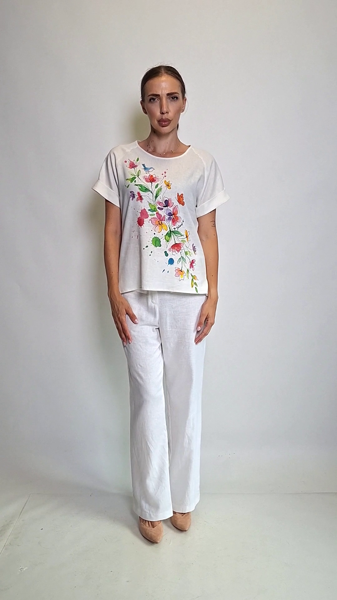 Summer Linen Maxi Dress Incanto