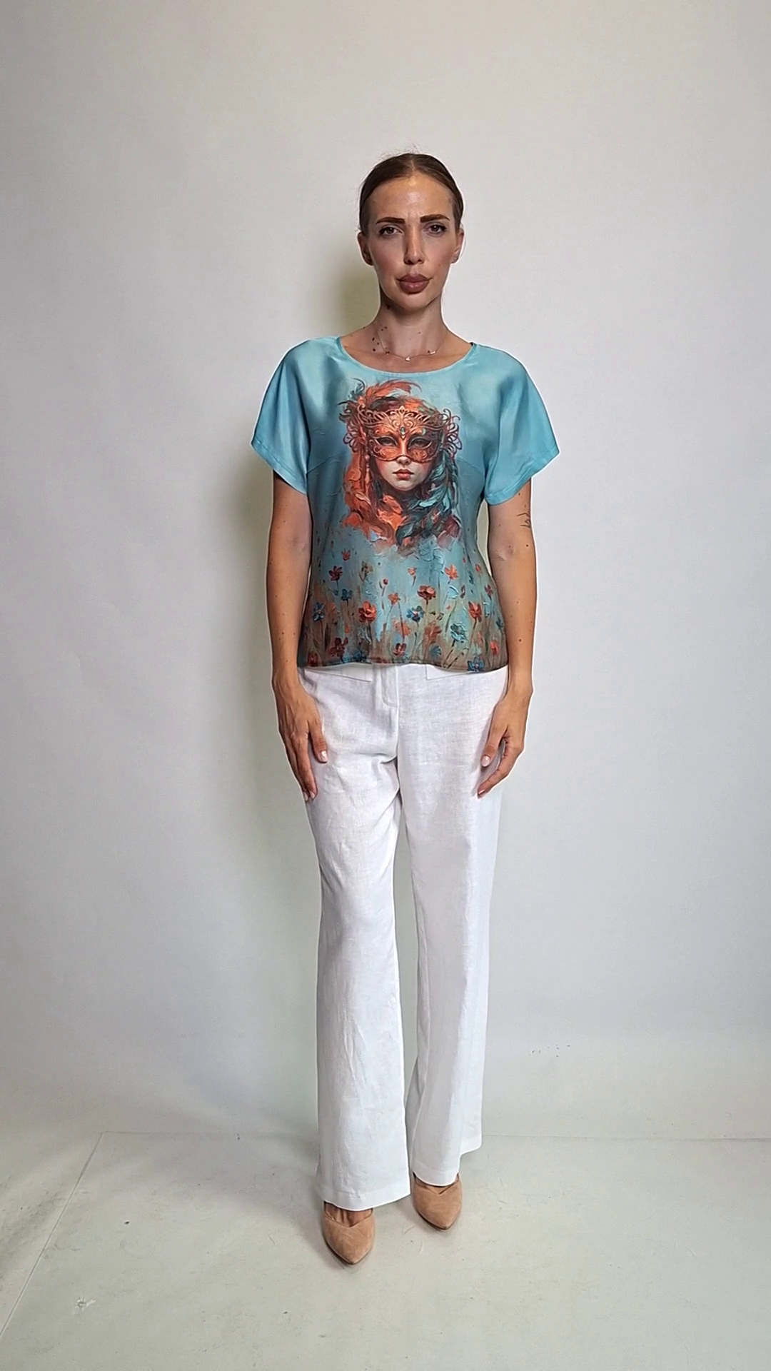 Mosaiko Short Sleeve Blouse